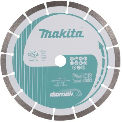Kotúč rezný Diamak 230x22,23mm 