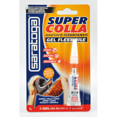 Sekundové lepidlo SUPRCOLLA  GEL 3 gr