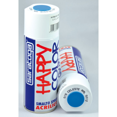 Happy Color - akrylová farba - modrá RAL 5012 400 ml