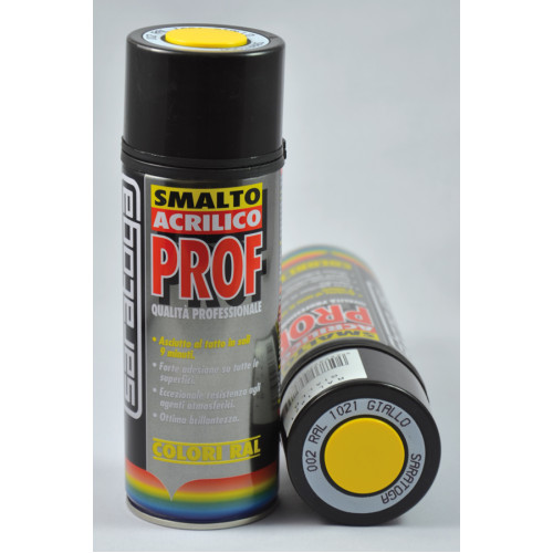 PROF  akrylová farba rýchloschnúca - kadmiová žltá  RAL1021  400 ml
