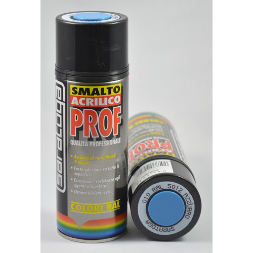 PROF akrylová farba rýchloschnúca - svetlo modrá  RAL5012  400 ml