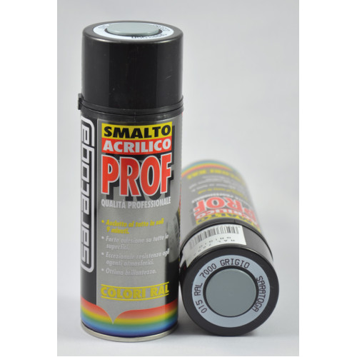 PROF  akrylová farba rýchloschnúca -  šedá   RAL7000  400 ml