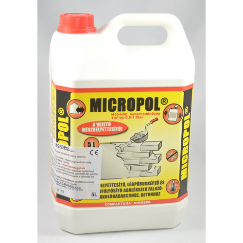 Prevzdušňovacia prísada do mált Micropol 5L