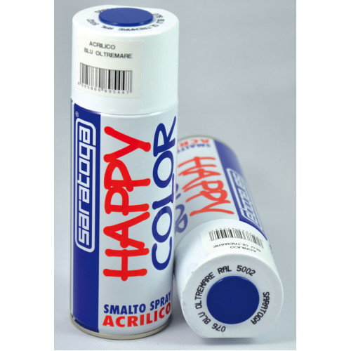 Happy Color - akrylová farba - ultramarínovo modrá RAL 5002 400 ml
