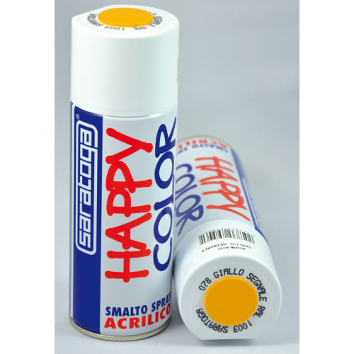 Happy Color - akrylová farba - signálna žltá RAL 1003 400 ml