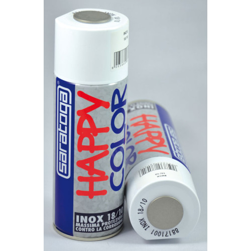 Happy Color - ochranná farba - inox  400 ml