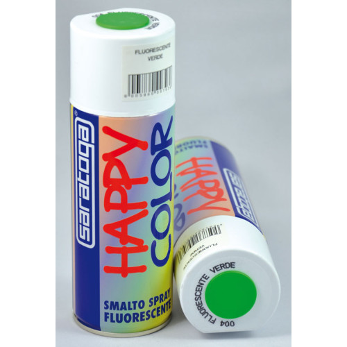 Happy Color - fluorescenčná farba - zelená 400 ml