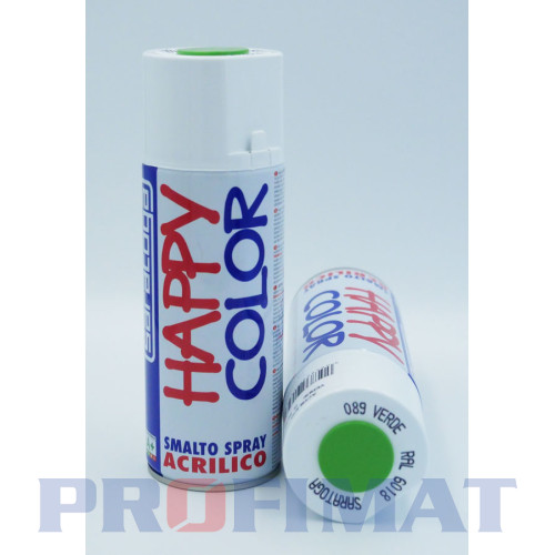 Happy Color -akrylová farba- žltozelená RAL 6018  400ml