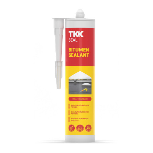 Silikon  BITUMEN strešný tmel čierny  300 ml 