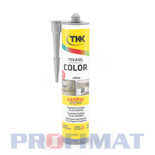 TEKASIL COLOR  Biely  300ml 